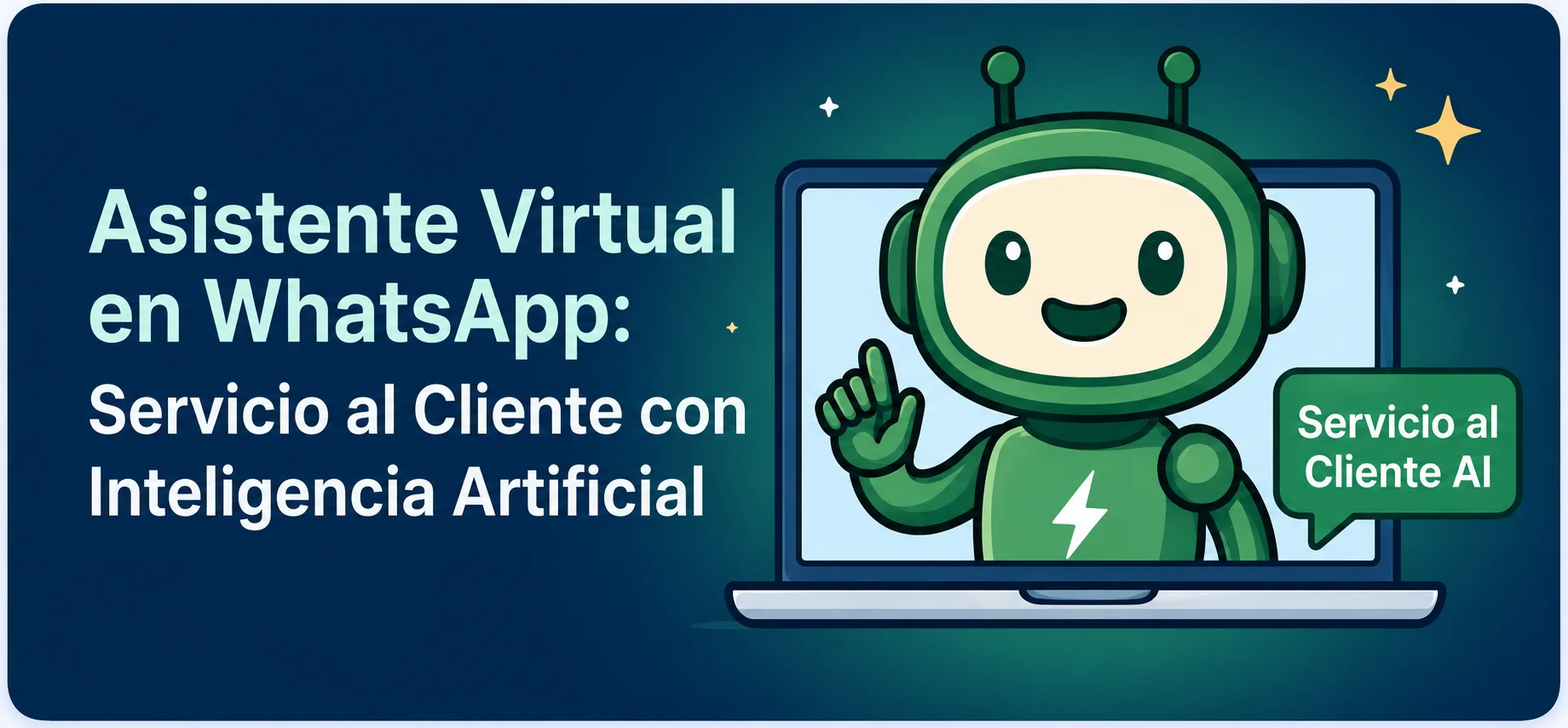 Asistente virtual en WhatsApp: Servicio al cliente con inteligencia artificial