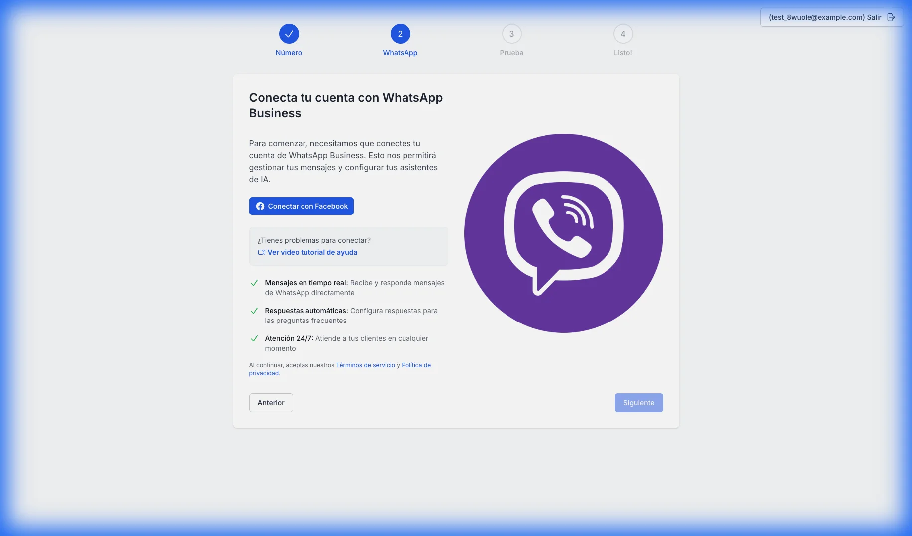 Conectar con Facebook